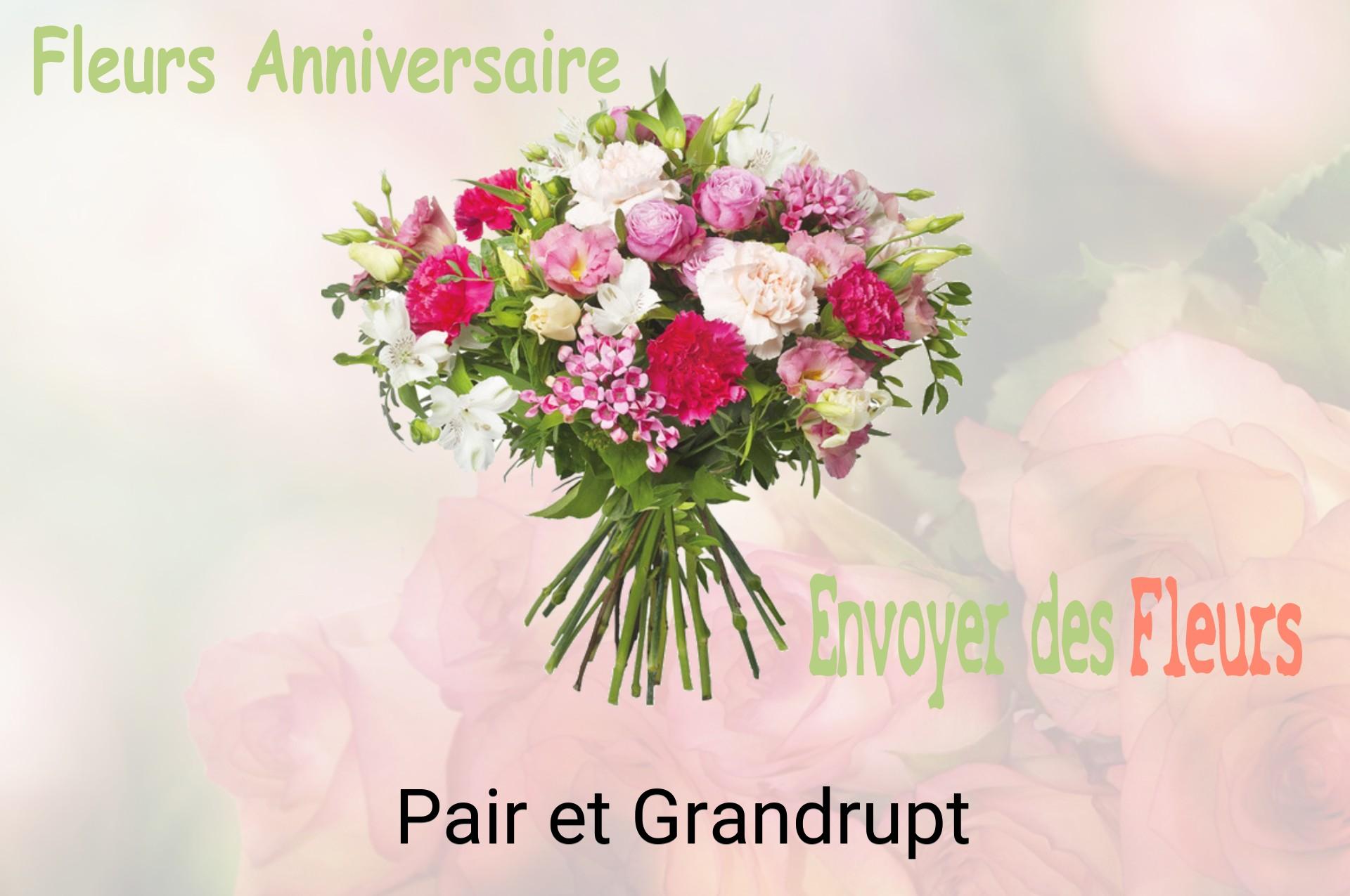 Bouquet de fleurs d’anniversaire livré à Pair-et-Grandrupt